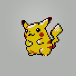 Pixel Art Pikachu