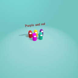 Purple and red