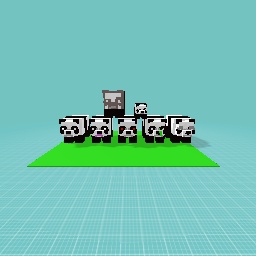 Minecraft panda