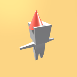 a red birthday hat
