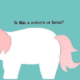 Is this a unicorn or horse?