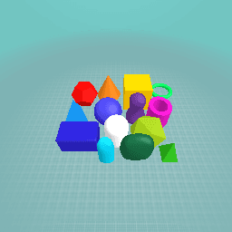 Shapes of colours