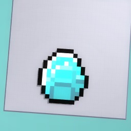 MineCraft Diamond PixelArt