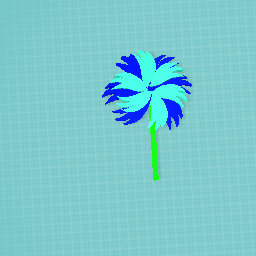 Angels blue rose flower