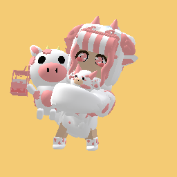 Pink cow