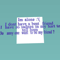 alone :(