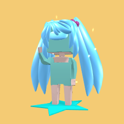 Cyan girl 