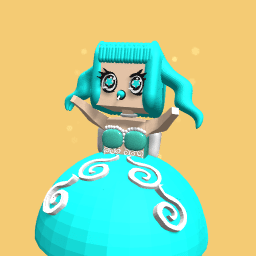 Tiffany blue princess
