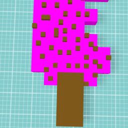 Chocchip pink icecream