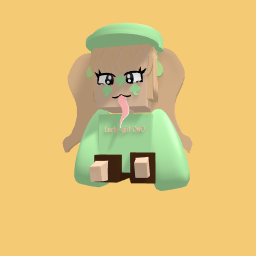 Lil saint patricks day cosplay ;>