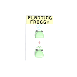 Planting froggy