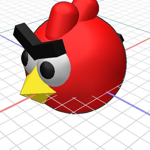 Red angry bird