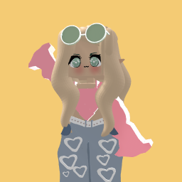 cute fit with blonde hair