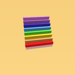 Rainbow staircase