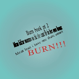 Burn book pt 2
