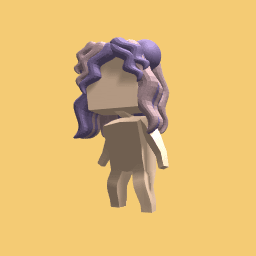 Purple and Cute Hair