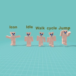 Block buddy bear consept