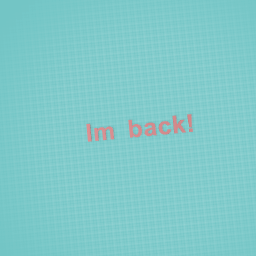 Hope ya’ll didnt forget me lol