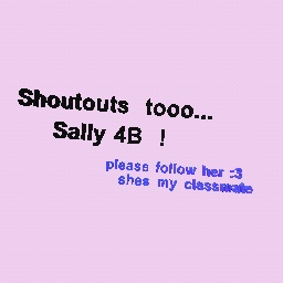 Shoutout :D