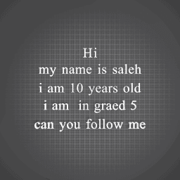 follow me