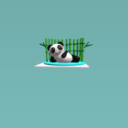Resting panda