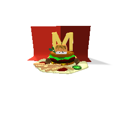 Mcdonalds burger man
