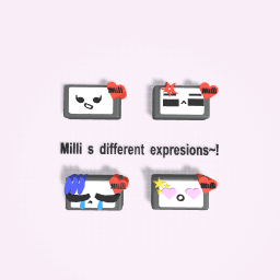 Milli’s different expresions!