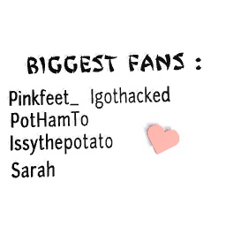 My biggest fans :D