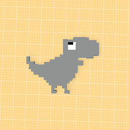 De-morphed Dino rolling his eyes