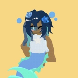 Rare blue mermaid (10 year old)