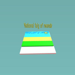 National flag of rwanda