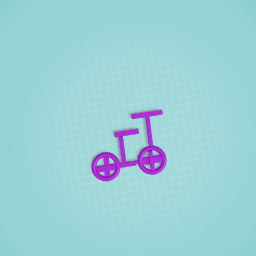 Purple bycicle