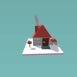 A small house.