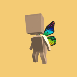 Moving butterfly wings