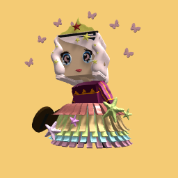 Young Winter Princess