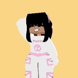 Pink + white peace girl (Tysm to Midnightx 195 for the name!!!)