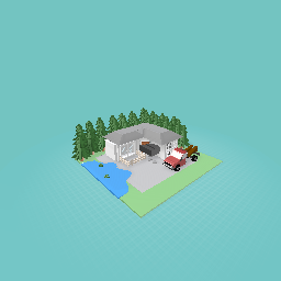 House with a Nice Pond