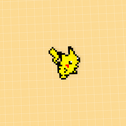 Pixel pikachu