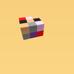 Colourful cube
