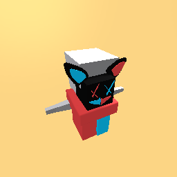 Creepy wolf