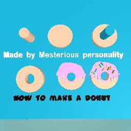 How to make a donut