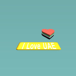 I LOVE UAE Heart