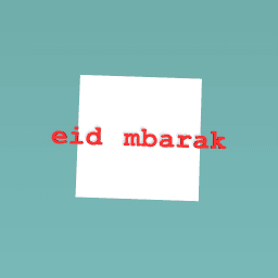 eid mbarak