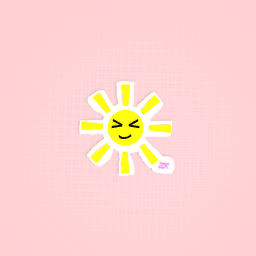 Cheerful sun