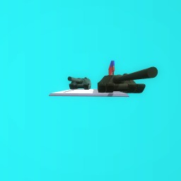 T28 (left) T95 (With flag) Super Heavy Tanks