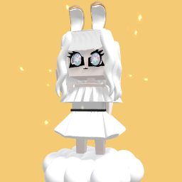 FREE please follow @Smart Jade and like to She made this really nice WHITE BUNNY GIRL!