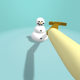 snow man DIE!