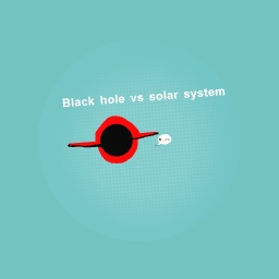 Black hole v solar system