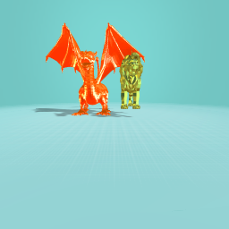 The lion and the dragon