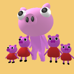 The piggy family